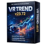 VR Trend V23.72 EA Forex trading robot on MT4 chart