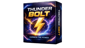 THUNDER BOLT EA automated Forex trading robot working on MetaTrader chart