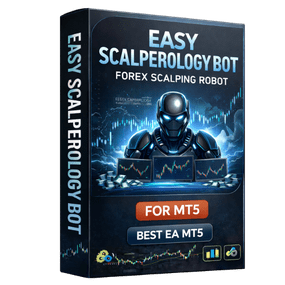 Scalperology EA automated Forex scalping robot executing fast trades on MetaTrader charts