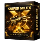 SNIPER GOLD X EA MT5 gold trading robot running on MT5 chart