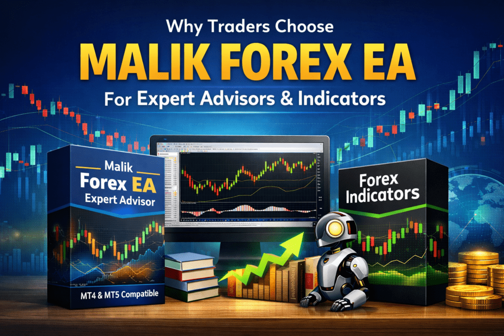 Discover why forex traders choose Malik Forex EA for MT4 and MT5 expert advisors and indicators. Explore automation tools, trading resources,