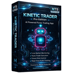 Kinetic Trader is an AI-powered Forex trading app for MT5 offering automated execution, real-time monitoring, and advanced risk management.