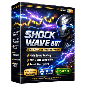 Shock Wave Cent Bot is a powerful automated Forex trading EA optimized for cent accounts with fast execution and smart risk management.