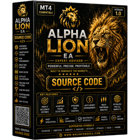 Alpha Lion EA is a powerful automated trading system for MT4 & MT5 with trend-based strategy and smart risk control.