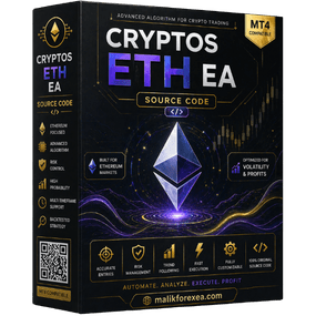 Cryptos ETH EA is an automated Ethereum trading system for MT4 & MT5 with precise execution and smart risk control.