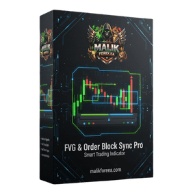 FVG & Order Block Sync Pro is a Smart Money Concept trading indicator detecting fair value gaps and order blocks for precise entries.