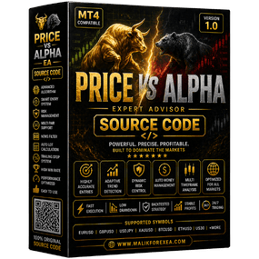 Price vs Alpha EA is a smart price action trading system for MT4 & MT5 with precise execution and clean strategy.