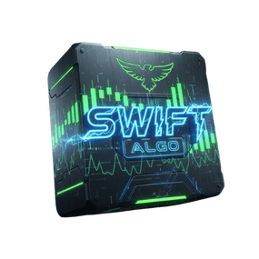 Swift Algo is a fast precision trading indicator with quick buy/sell signals and real-time market analysis.