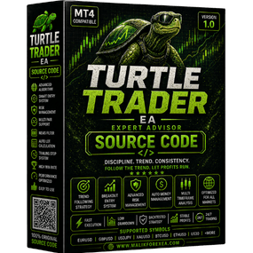 Turtle EA is a disciplined trend-following trading system for MT4 & MT5 designed for steady and consistent growth.
