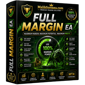 Full Margin EA is a high-exposure trading system for MT4 & MT5 designed for aggressive growth and fast execution.