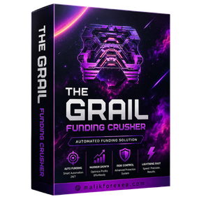 Download The Grail Funding Crusher v2 MT5, an automated MetaTrader 5 Expert Advisor designed for systematic trading, risk management