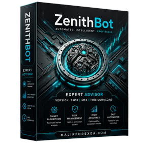 ZENITHBOT V2.013 MT5 is an advanced automated trading EA for MetaTrader 5 with smart market monitoring, automatic trade execution,