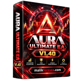 Aura Ultimate EA MT5 v1.40 is an AI-powered XAUUSD Gold trading EA for MetaTrader 5, featuring neural-network analysis, trend and breakout