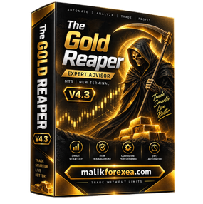 Download The Gold Reaper v4.3 MT5 EA for automated XAUUSD Gold trading with breakout strategy, multi-timeframe analysis, and advanced