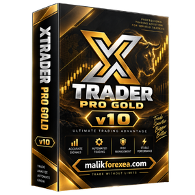 Download XTrader Pro Gold MT4 v10 Without DLL, an automated XAUUSD trading EA featuring portfolio-based trade management, dynamic lot