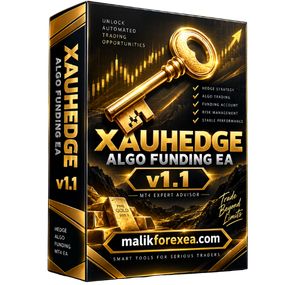 Download XauHedge Algo Funding EA v1.1 MT4 Without DLL with Setfiles. Automated Gold trading Expert Advisor featuring hedging and