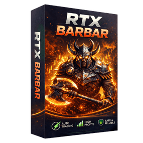 RTX Barbar EA MT5 automated Forex trading robot analyzing market trends with smart risk management on MetaTrader 5 chart
