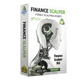 Finance Scalper Bot v1.0 MT5 automated Forex scalping trading robot interface