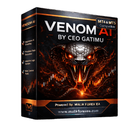 VENOM AI EA MT4 automated Forex trading robot running on MetaTrader 4 platform