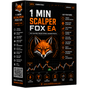 1 Min Scalper Fox EA is a high-speed automated scalping system for MT4 & MT5 designed for fast and precise M1 trading.