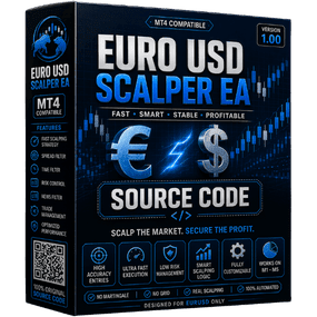 Euro Scalper EA is a fast automated trading system for MT4 & MT5 designed for precise EUR scalping.