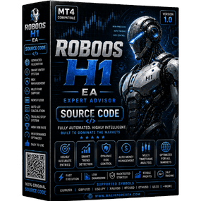 Roboos H1 EA is a smart automated trading system for MT4 & MT5 optimized for stable H1 performance.