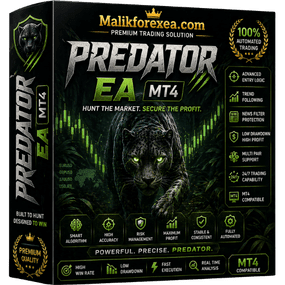 Predator EA is an aggressive automated trading system for MT4 & MT5 with precision entries and powerful execution.